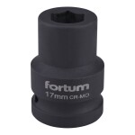 FORTUM 4703017 Gola hlavice rázová 3/4", 17mm, CrMoV