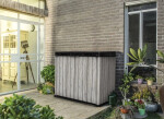 KETER skříňka Deco Horizontal Store it out 1150 L - STORM GREY