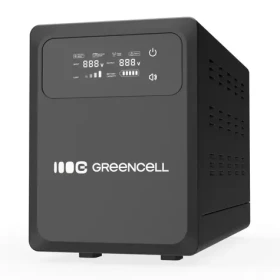 Green Cell 2000VA / 1200W / Záložní zdroj / 2–6 ms / 24V / 2x Schuko (UPSLPPC1200)