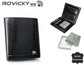 Pánské peněženky [DH] PC 102 BAR BLACK RFI černá jedna velikost