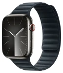 Devia Deluxe Magnetic Fiber Evergreen / Řemínek / Apple Watch 44/45/46 mm / magnetický (6942297104648)