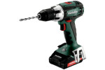 Metabo BS 18 LT COMPACT / Aku vrtačka / 12V / Li-Ion / 2x 2.0Ah / 1600 ot-min / 60 Nm (MET602102530)