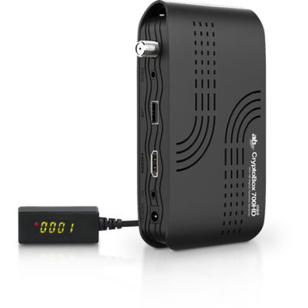 AB Cryptobox 700HD MINI Satelitní příjmač / DVB-S|S2 přijímač / HD / HDMI / S|PDIF / RJ-45 / RS232 / USB (35051931)