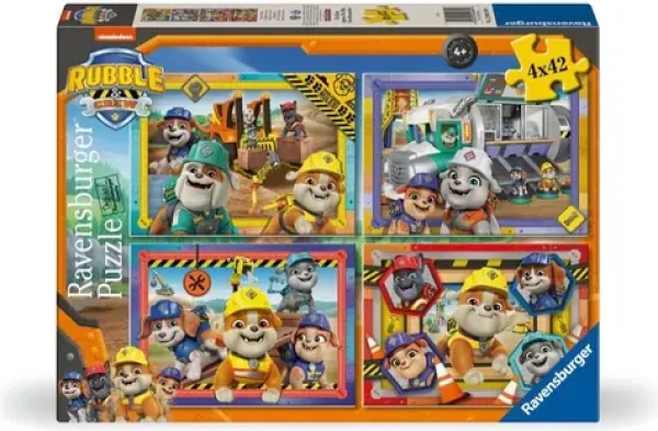 Ravensburger 120041894 Rubble a jeho parta 4x42 dílků