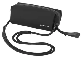 Sunnylife B018 černá / Brašna / OSMO Pocket 3, Insta360 GO 3S, GO Ultra / PU materiál / Voděodolná (B018-D)