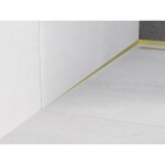 MEXEN - Line-B spádová lišta nástěnná 180 cm levá, zlato 185002180L