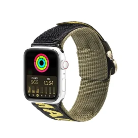 Dux Ducis Outdoor nylonový řemínek žlutý pro Apple Watch / Řemínek / Ultra, SE, 9-1 / 49-42 mm