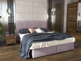 FRONTI Postel LEO 180x200 růžová
