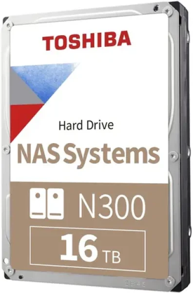 Toshiba N300 MN11ACA16TS 16TB / HDD / 3.5" / SATA 6 Gb/s / 512MB cache / 7 200 rpm / Interní (MN11ACA16TS)