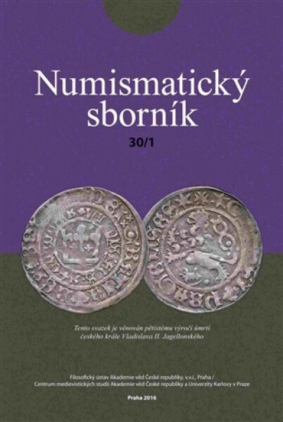 Numismatický sborník 30/1