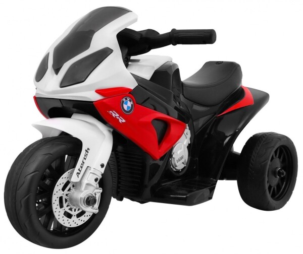 Mamido Dětská elektrická motorka BMW S1000RR tříkolka červená