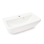 Umyvadlo VitrA Integra 60x36 cm otvor pro baterii uprostřed 7088-003-0001 7088-003-0001