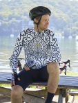 Cyklodres CYCOLOGY Summer Zanzibar, pánský, dlouhý rukáv (Motiv Maui, velikost L)