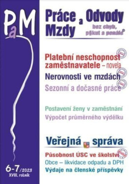 PaM 6-7/2023 Platební neschopnost zaměstnavatele - Ladislav Jouza