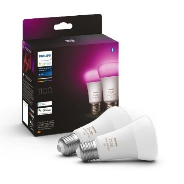 Philips žárovka Hue Bluetooth White and Color Ambiance 8719514291317 E27