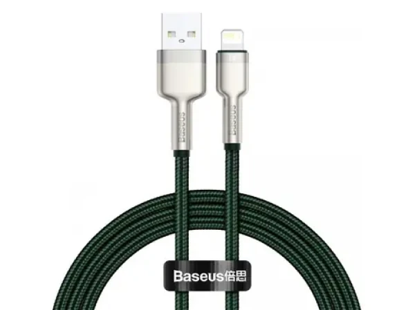 Baseus CALJK-A06 Kabel USB-A (M) - Lightning (M) 1 m zelená (CALJK-A06)