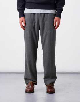 Service Works Flannel Chef Pants Charcoal S