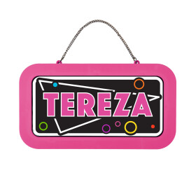 Neonová cedulka se jménem - Tereza - Albi