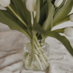 Eulenschnitt Skleněná váza Floral Clear 14 cm, čirá barva, sklo