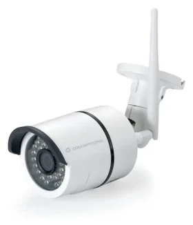 Conceptronic IPCam Wireless Cloud bílá / Venkovní IP kamera / 1280x720 / IP66 / Wi-Fi / IR / RJ-45 (JARETH02W)