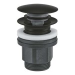 GROHE - Příslušenství Umyvadlová výpusť, matná černá 1024642430