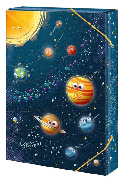 Box na sešity A4 Cosmic adventure