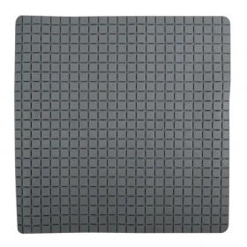 MSV QUADRO Premium protiskluzová podložka do sprchy šedá / SBS kaučuk / 54 x 54 cm