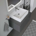 DURAVIT - Vero Umyvadlo na desku, 60x47 cm, s přepadem, s otvorem pro baterii, bílá 0452600000