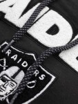 New Era Pánská mikina Las Vegas Raiders NFL Felt Logo Throwback Hoodie Velikost: XL