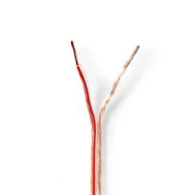 Nedis Repro kabel 2x 1.50 mm2 transparentní / Měď / 15.0 m / Kulatý / PVC (CABR1500TR150)