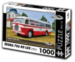 RETRO-AUTA Puzzle BUS č.15 Škoda 706 RO LUX (1951)