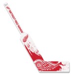 Mustang Brankářská minihokejka Detroit Red Wings NHL Splatter