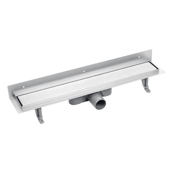 Laveo - Basso - sprchový žlab nástěnný 50 cm, nerez COB_251D