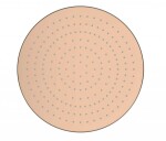 Laufen - Sprchové příslušenství Hlavová sprcha 30 cm, zlatorůžová H3679810822321