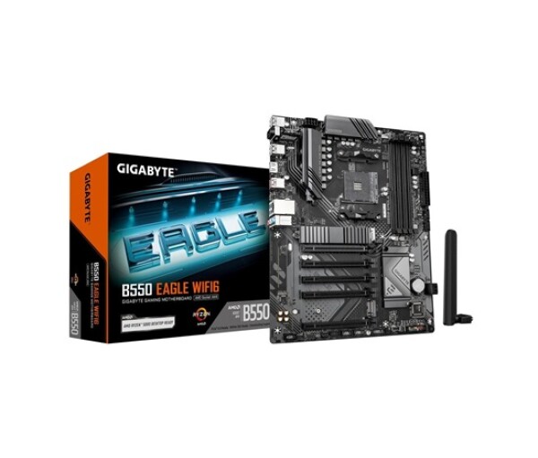 GIGABYTE MB Sc AM4 B550 EAGLE WIFI6, AMD B550, 4xDDR4, 1xHDMI, WiFi EDF_1706123