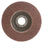 HAUSHALT Lamelový brusný kotouč P60 / Brusný kotouč / O 115 mm / otvor 22 mm (116.00NO60)