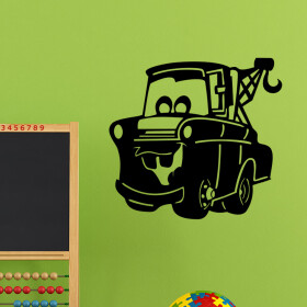 Samolepka Burák Barva: černá, Velikost: 60 x 56 cm