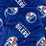 TipTrade Mikinová deka Edmonton Oilers NHL Velikost: XL