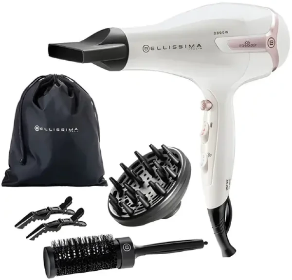 BELLISSIMA Fén K9 2600 ION / AC motor / Ionizace / 2 rychlosti / 3 teploty / 2300 W (100002143865)