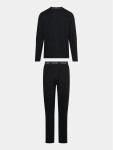 Pánské pyžamo L/S PANT SET 000NM2510E UB1 černé Calvin Klein