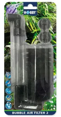 HOBBY Vnitřní filtr Bubble Air 2 / Mechanická a biologická filtrace / Houbový filtrační prvek / Pro akvária 20-40 l (F1-006868)