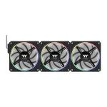 Thermaltake TS 120 EX RGB černá / Ventilátor / 120 mm / FDB / 2000 RPM / 27,3 dB / 3 ks (CL-F206-PL12SW-A)