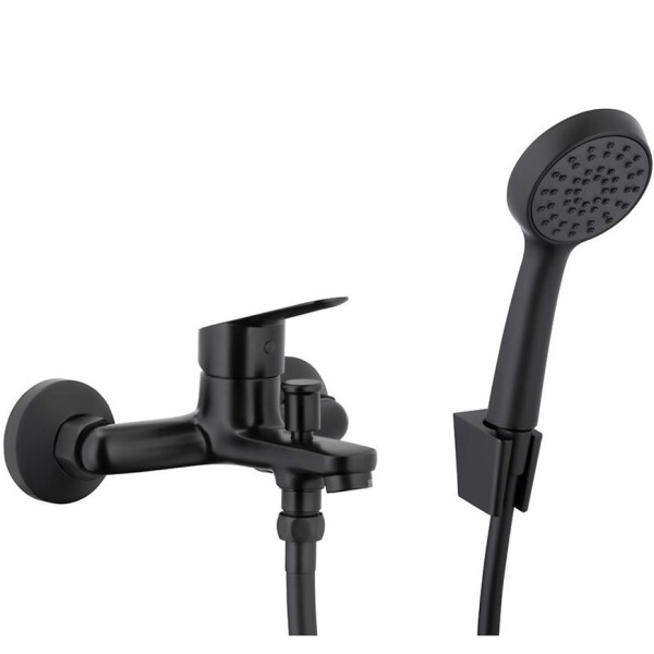 Vanová baterie se sprchou Sparc Black