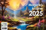 Kalendář 2025 Magická krajina, stolní, týdenní, 225 x 150 mm