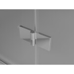 MEXEN/S - Mist-F Duo sprchový kout skládací dveře pravá 70 x 80, transparent, chrom 8A6-070L-080P-01-00