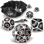 Dungeons & Dragons Sběratelský set kostek (černý)