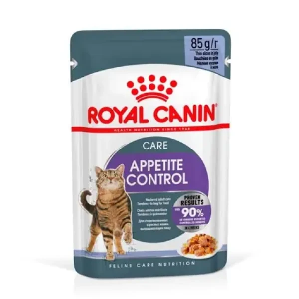 Royal Canin FCN Appetite Control jelly 12x85 g / Kapsičky pro kočky (9003579016916)