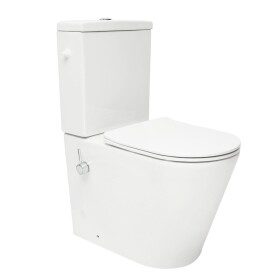 WC s bidetem kombinovaný SAT Brevis vario odpad SATBRE36BFC SATBRE36BFC