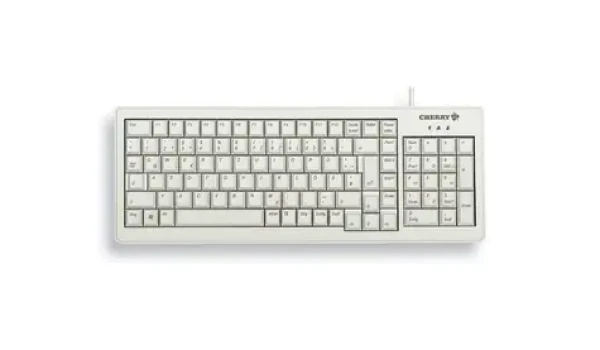 CHERRY G84-5200LCMDE-0 šedá / Kancelářská klávesnice / drátová / USB / DE layout (G84-5200LCMDE-0)