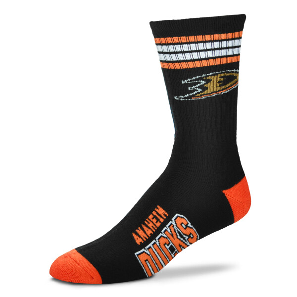 For Bare Feet Dětské ponožky Anaheim Ducks 4 Stripes Crew